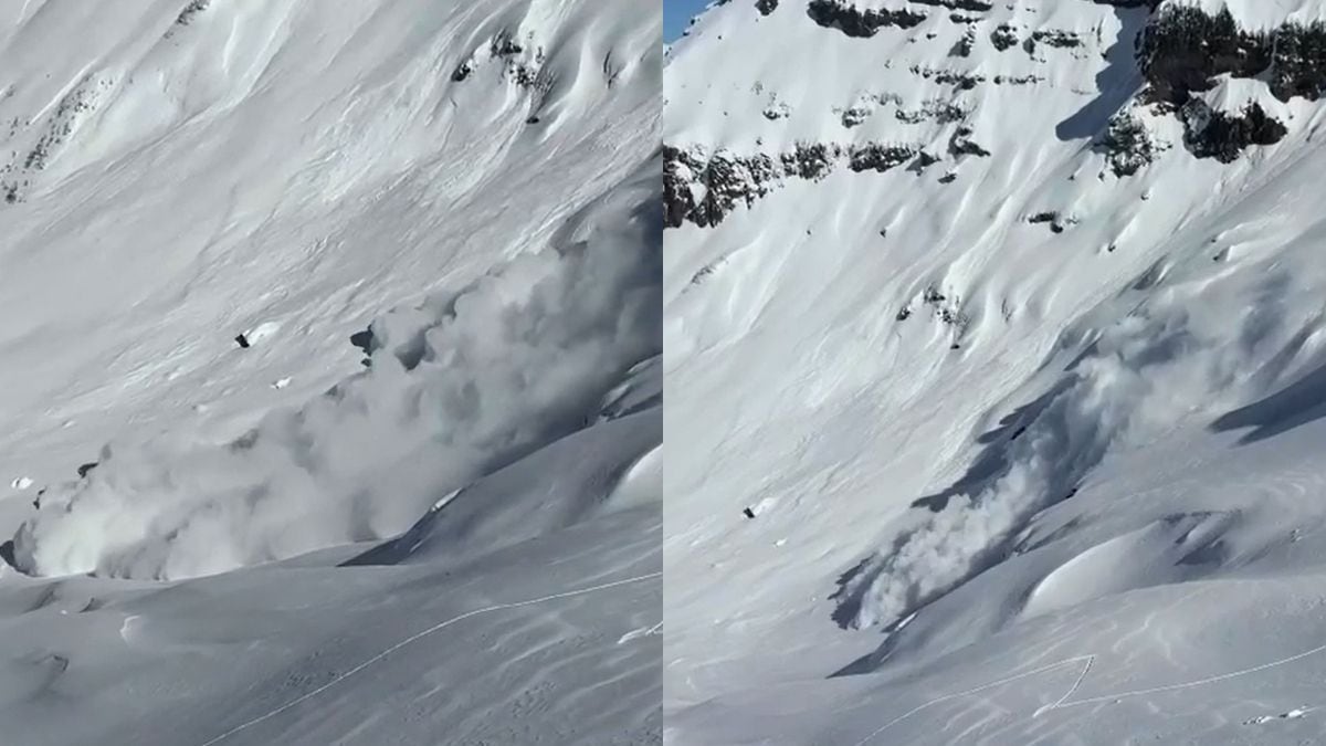 Dos esquiadores zafaron por metros del alud que bajó por el filo del Chapelco y la montaña todavía pide respeto