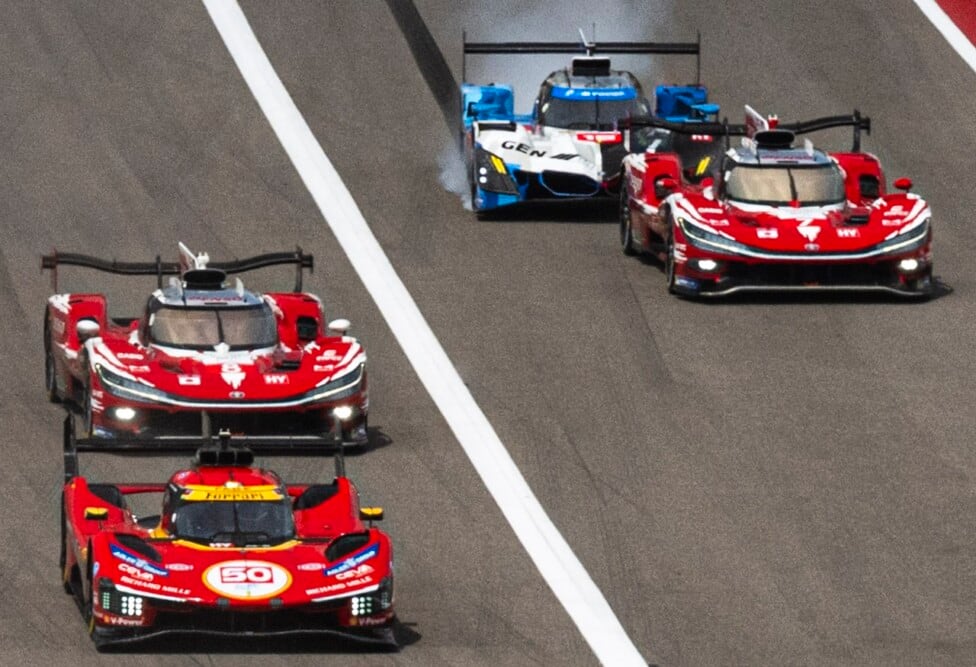 El que festeja último, festeja doble: Ferrari le sopló la carrera a Toyota en Austin