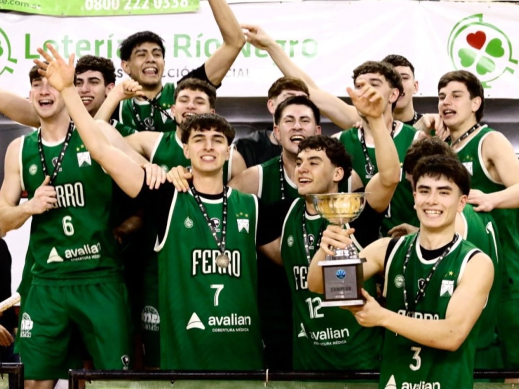 Ferro encontró el título en Viedma, con Martorell como bandera