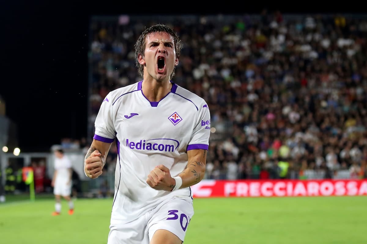 Mastantuono se sacó la mufa a lo grande: triplete en Florencia y a otra cosa
