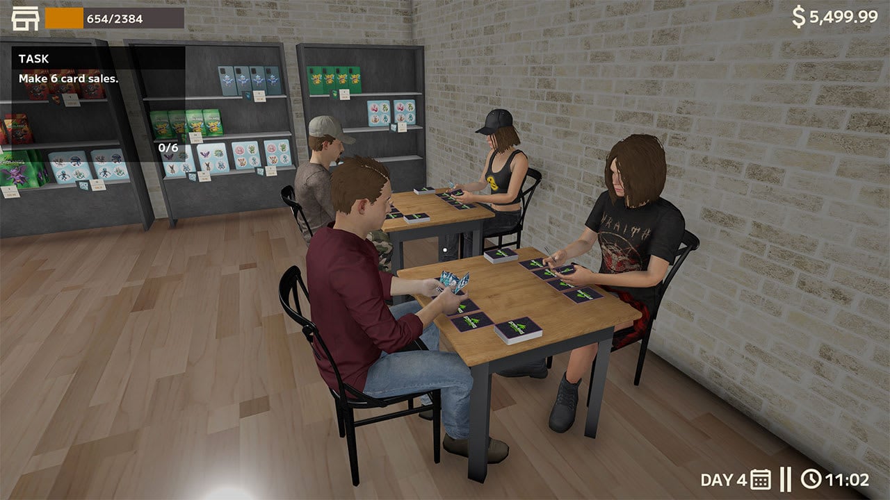 Card Shop Simulator cruzó la meta: llegó la versión 1.0 con duelos de cartas propios