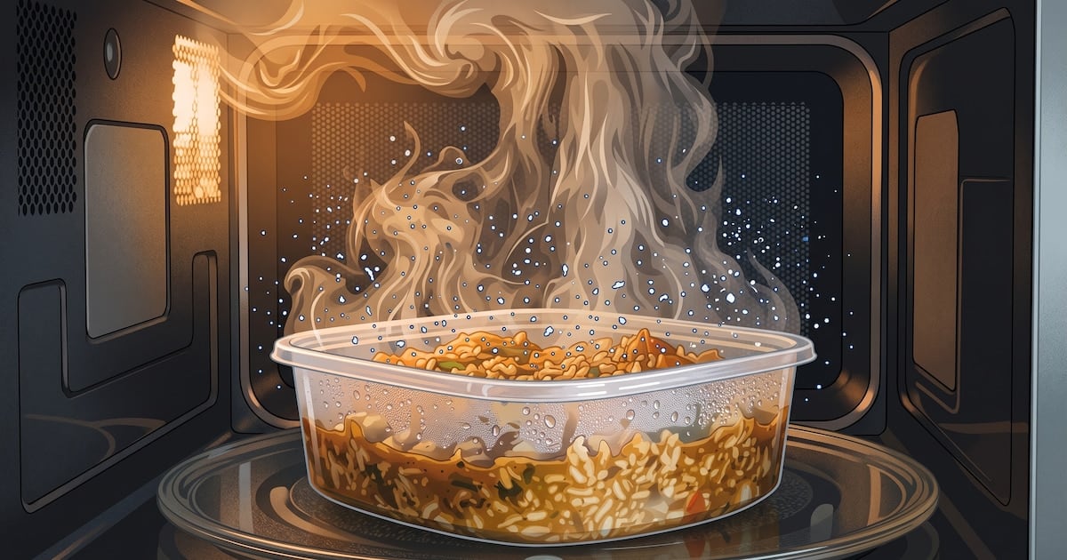 Microplásticos en el microondas: por qué los toxicólogos piden pasar la comida a un recipiente de vidrio o cerámica