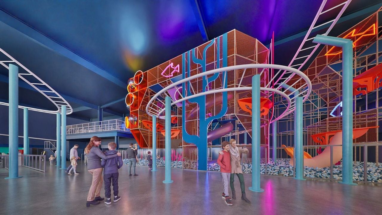 Oceanic Park: el parque techado que Balneario Camboriú levanta sobre la arena para pelearle a los días de lluvia