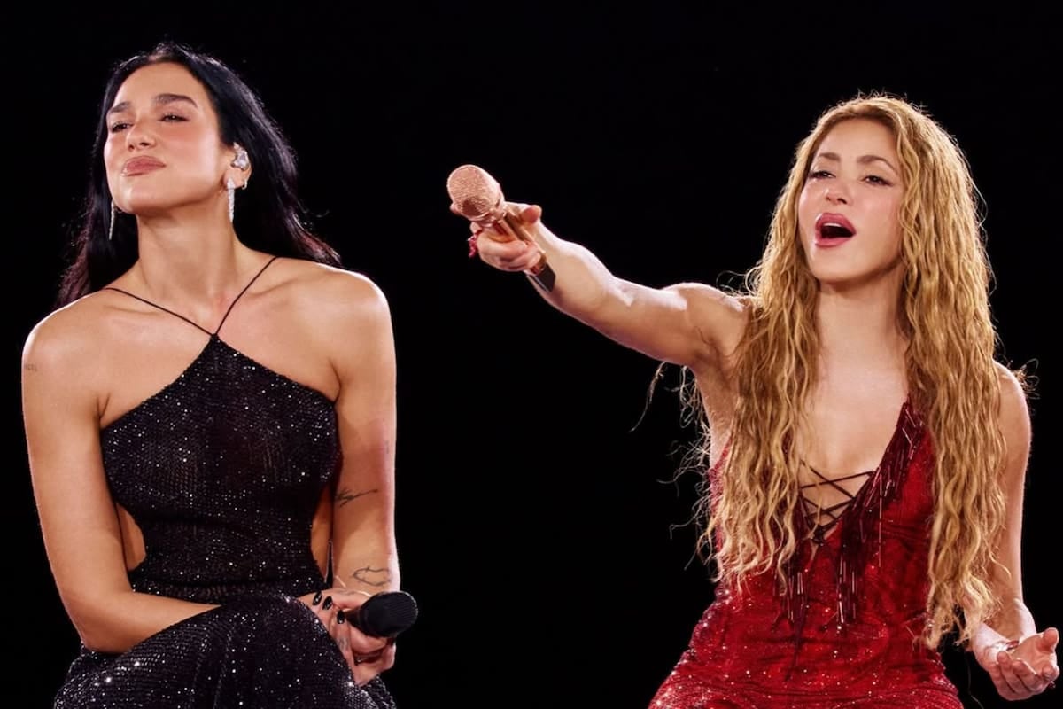 Cuando dos reinas se encontraron en Macondo: la noche en que Shakira y Dua Lipa cantaron Antología juntas en Madrid