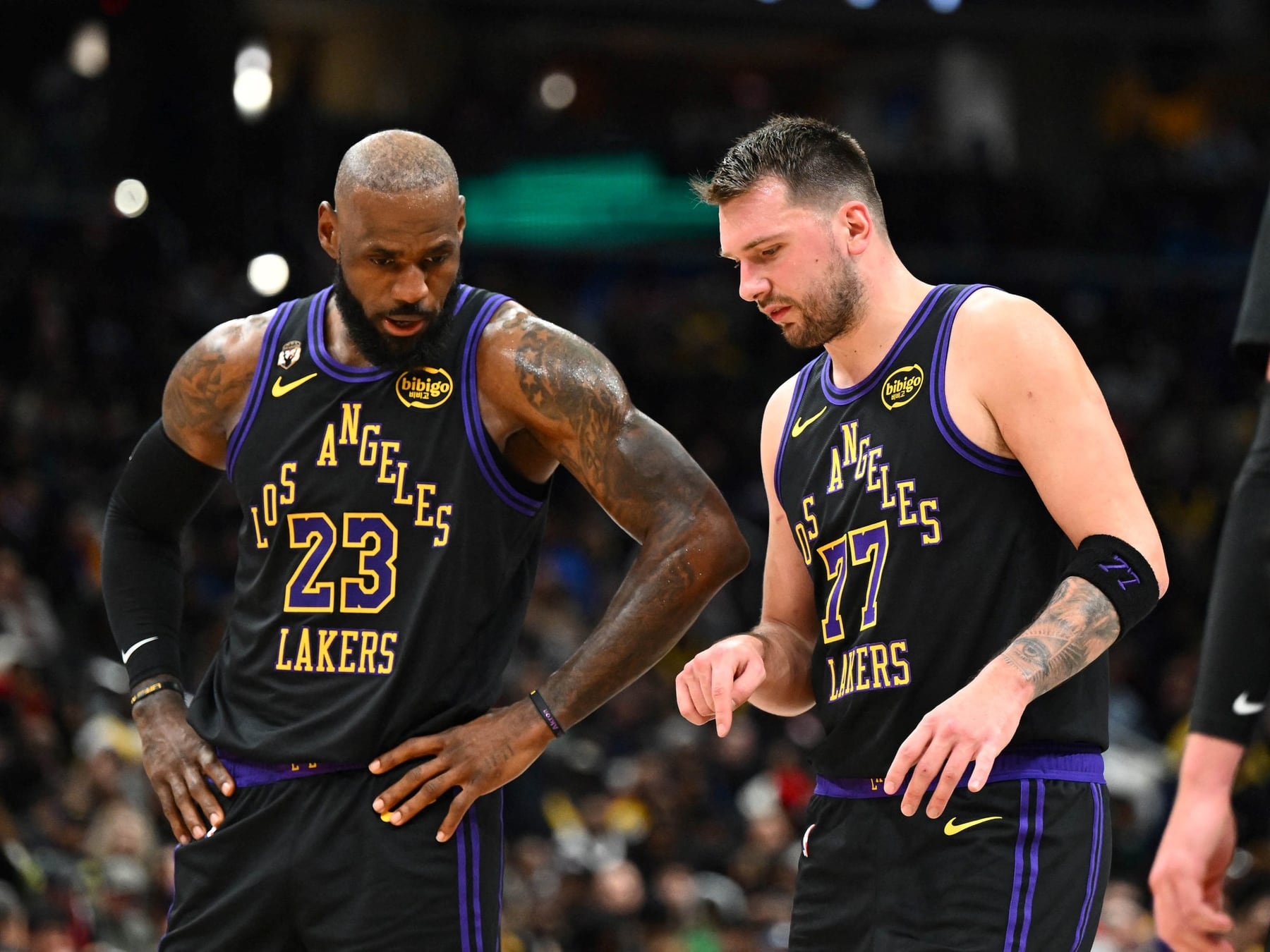Doncic sacudió la modorra y los Lakers pasaron por arriba a Utah en la pretemporada