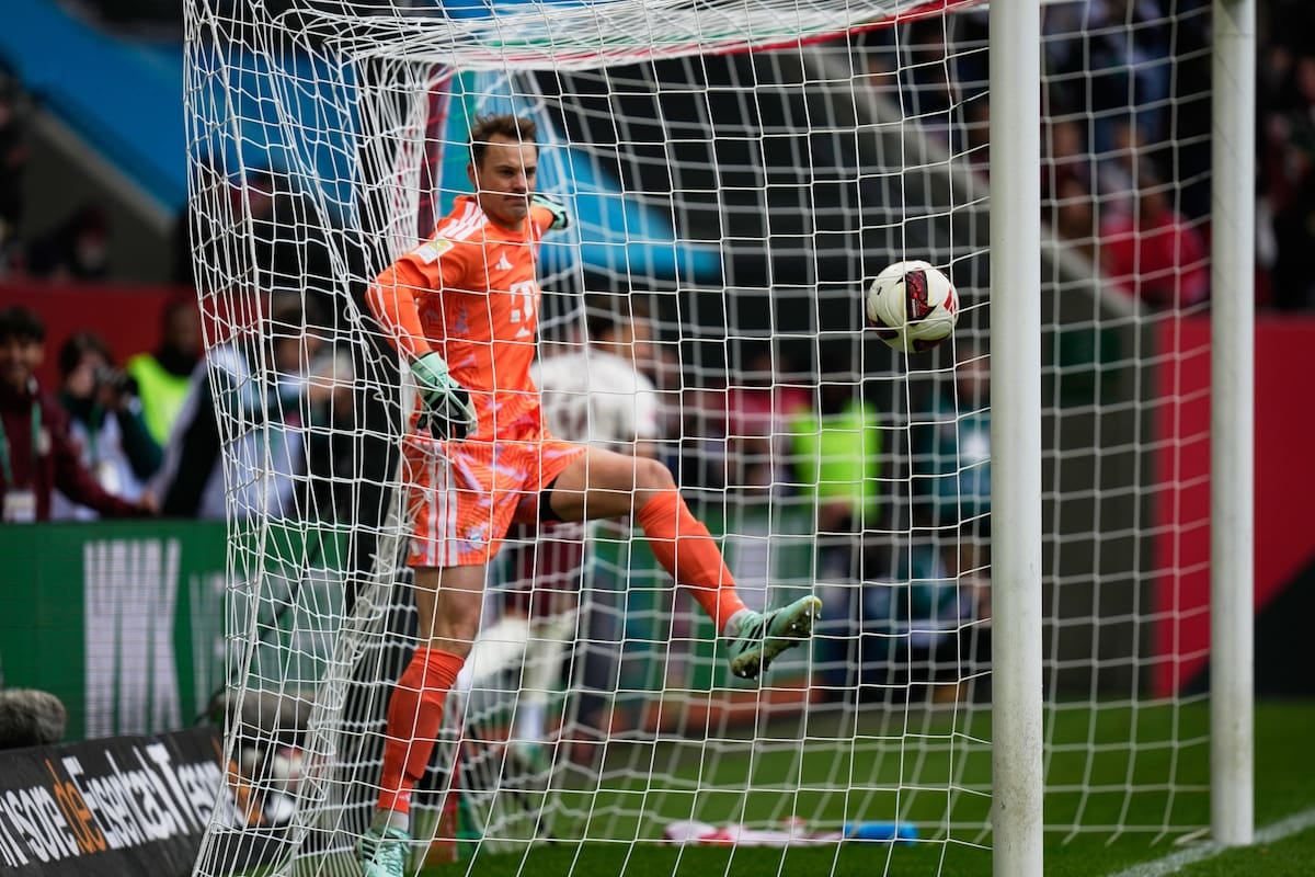 El día que Neuer quiso ser enganche y Bayern se quedó sin aire en Augsburgo