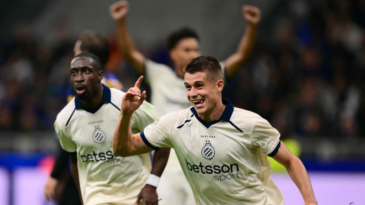 Atlético le pintó la cara al United y Brujas le arruinó la noche al Inter con un italiano con sangre argentina