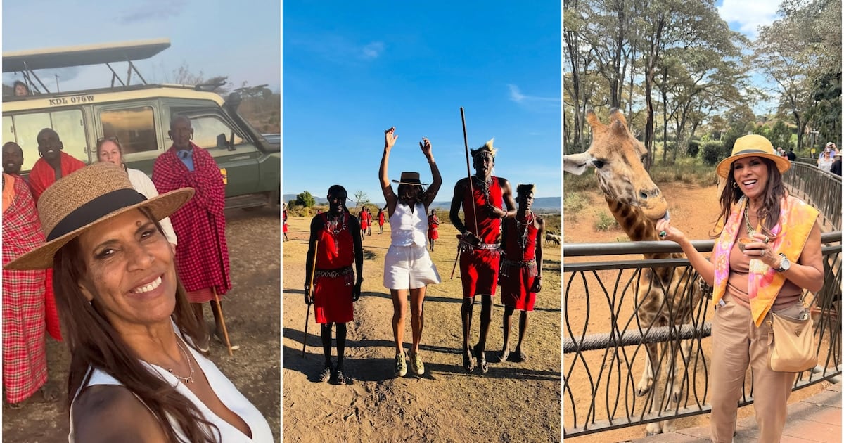Anamá Ferreira y la postal africana: entre jirafas, masáis y los Cinco Grandes de la sabana