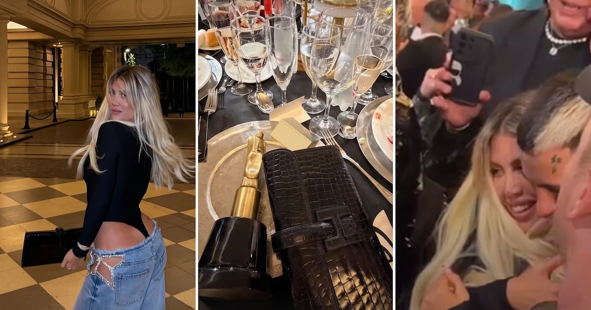Wanda Nara se subió al escenario, abrió la boca y se llevó su Martín Fierro: la música, ese capítulo inesperado