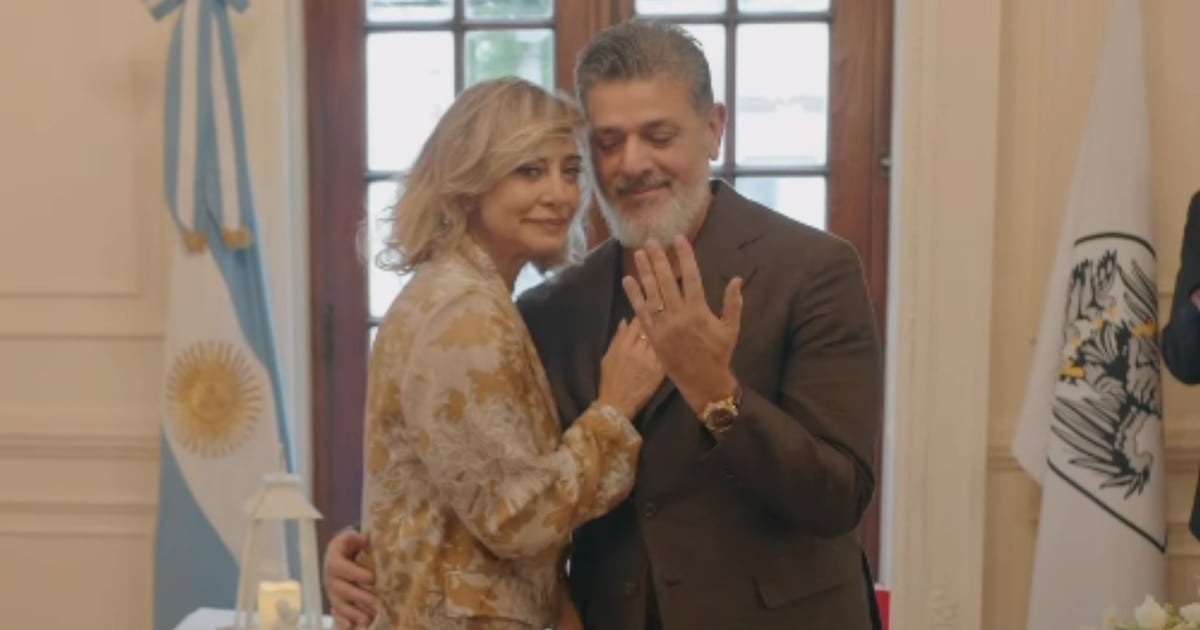 Andrea Ghidone y Pablo Otero dijeron "sí" por civil y ya palpitan la gran fiesta del 24 de octubre