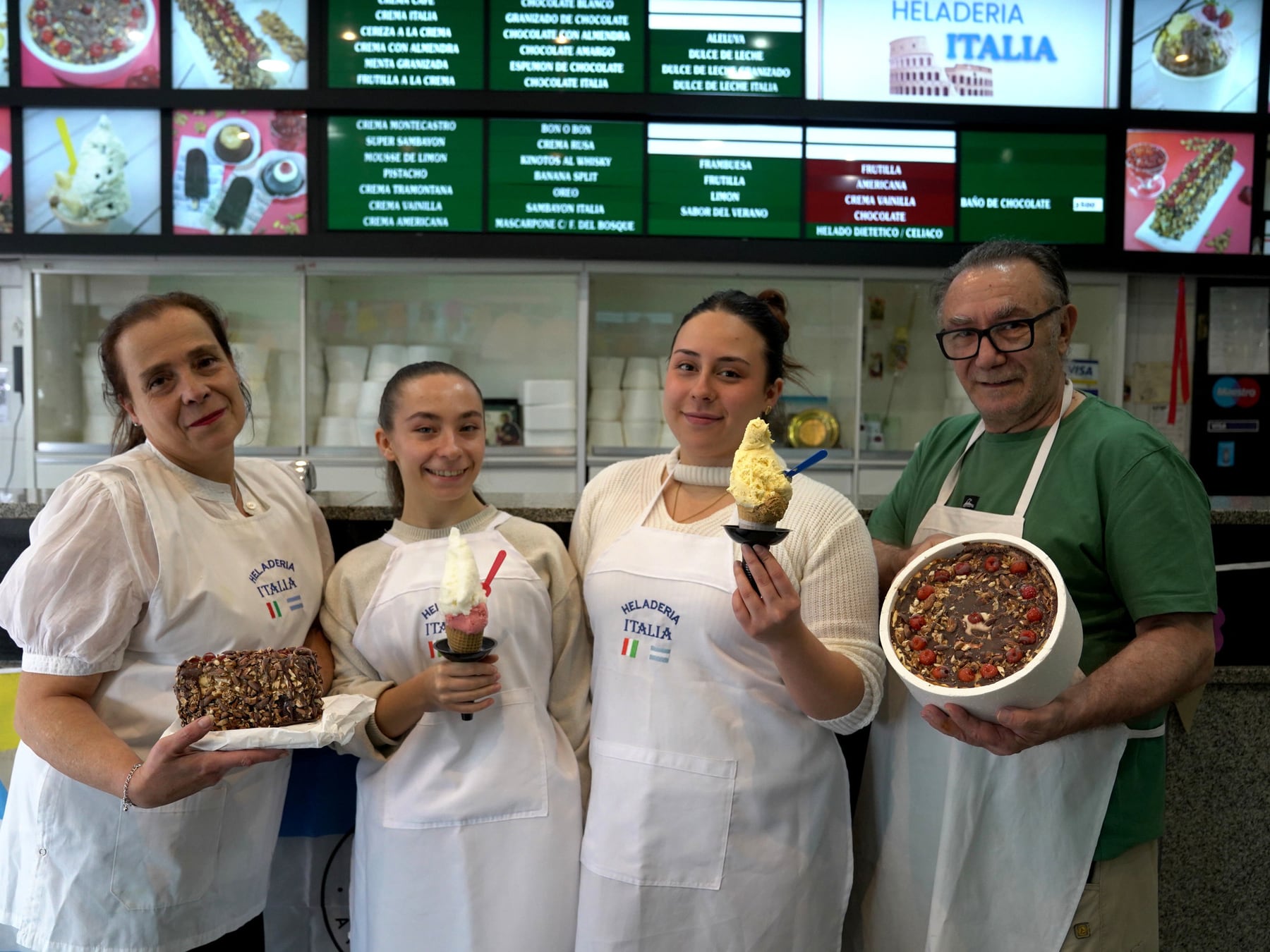 Monte Castro conserva un gelato de barrio con seis décadas de recipes intactas