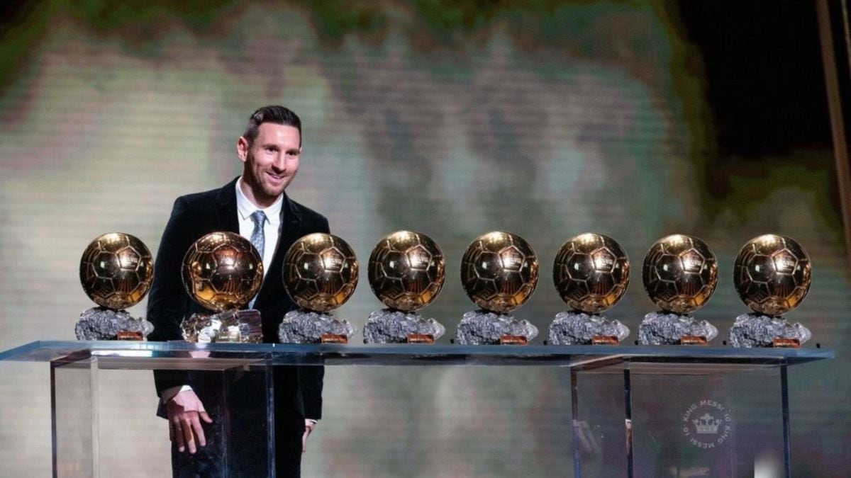 Lautaro Martínez terminó 22º en el Balón de Oro y Messi faltó a la gala