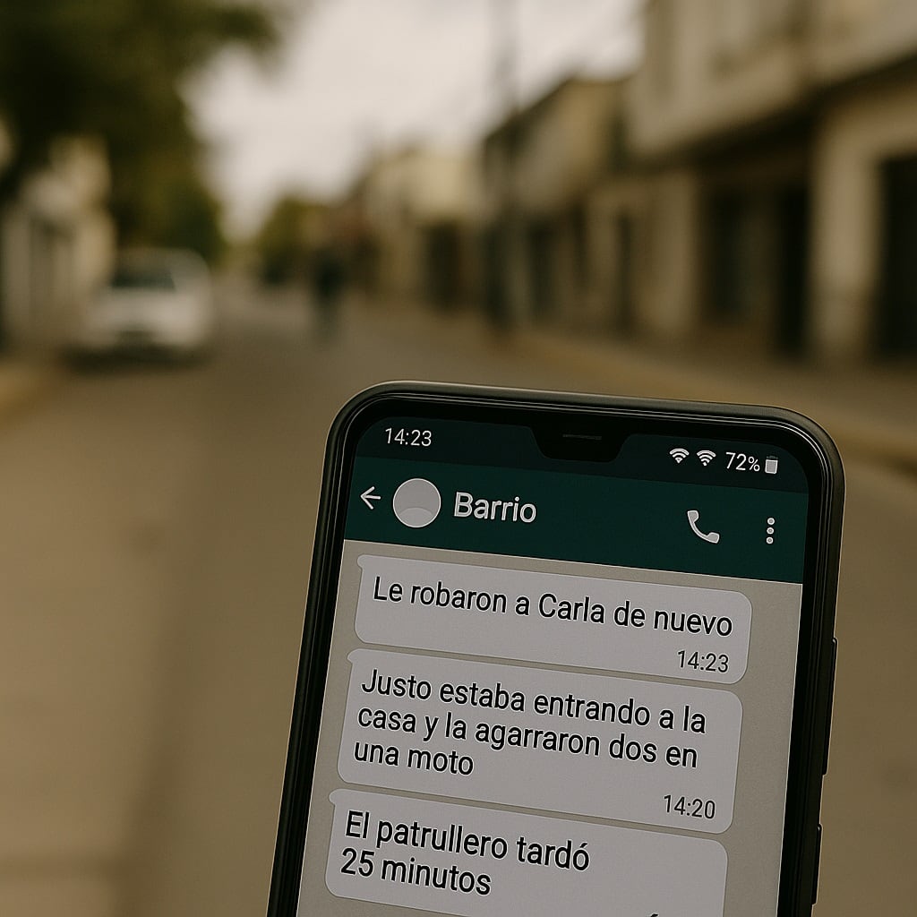 No es paranoia si cada semana conocés a alguien al que le robaron