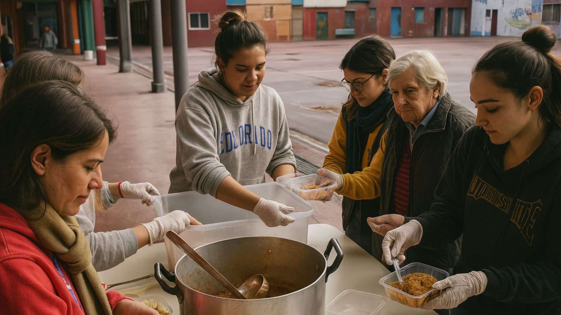 Filas de hambre en San Isidro: comedores colapsados y vecinos sin respuesta