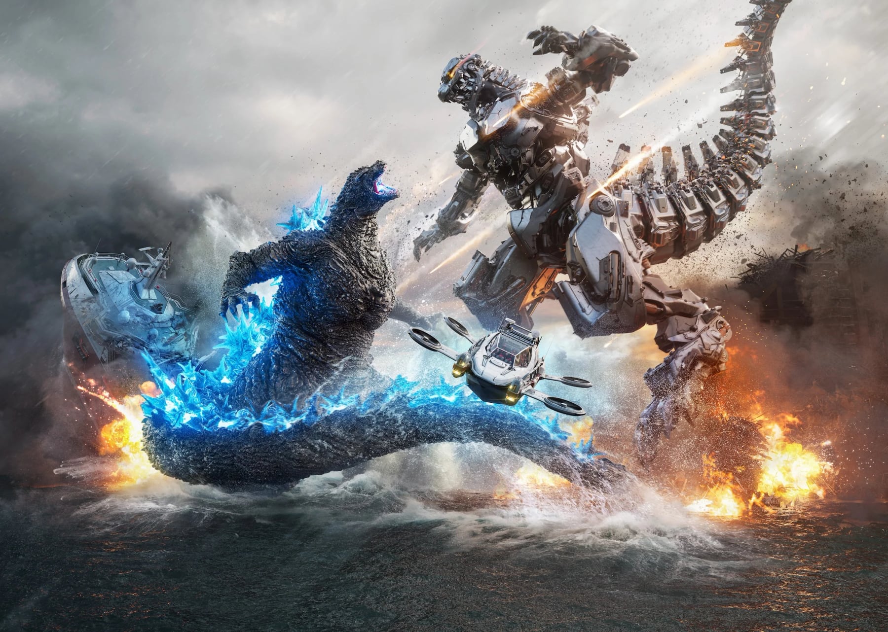 Espectacular regreso de Godzilla con pelea legendaria incluida