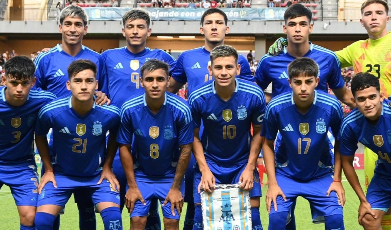 La Selección argentina Sub 20 debuta en el Sudamericano ante Brasil: hora, TV y formaciones
