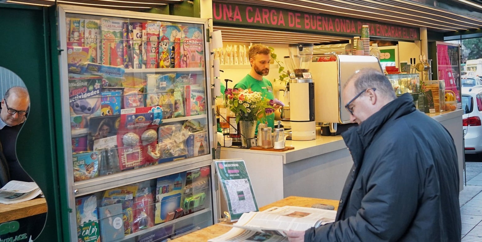 Los kioscos de diarios suman nuevas funciones y amplían sus servicios