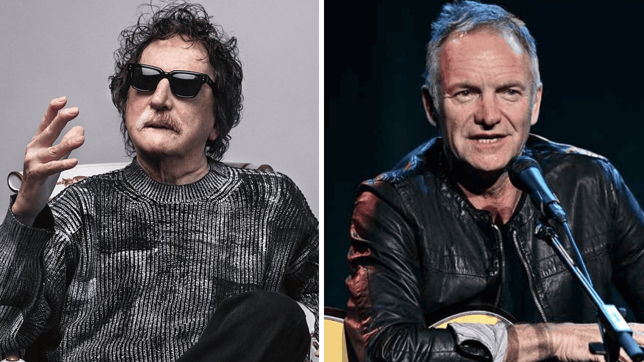 Charly García firmó contrato para lanzar su proyecto junto a Sting