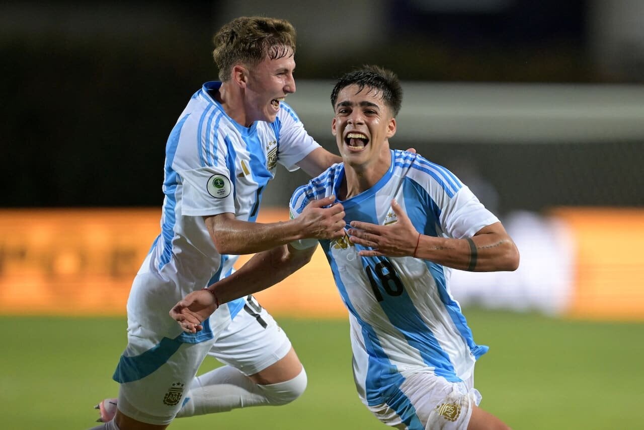 Asombrosa jugada marcó la gran victoria de Argentina sobre Bolivia en el Sudamericano Sub-20