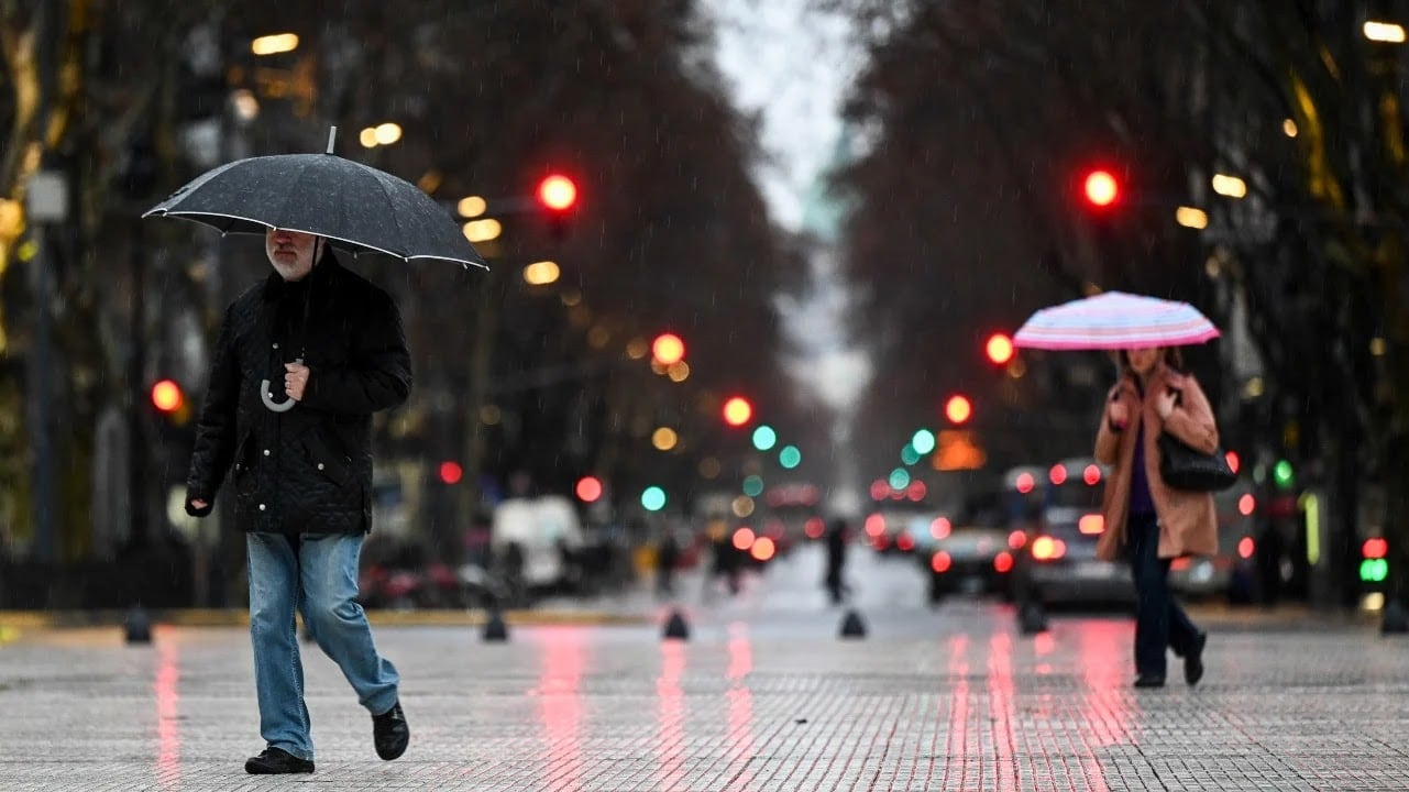 A qué hora llueve en Buenos Aires hoy, martes 4 de febrero