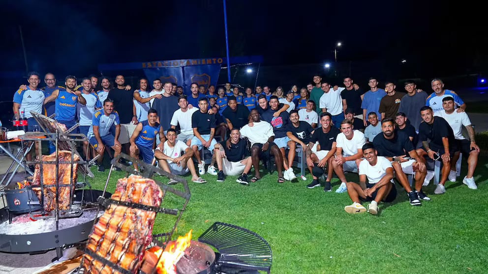 Fernando Gago le hizo un asado a todo el plantel de Boca Juniors tras la victoria ante Huracán