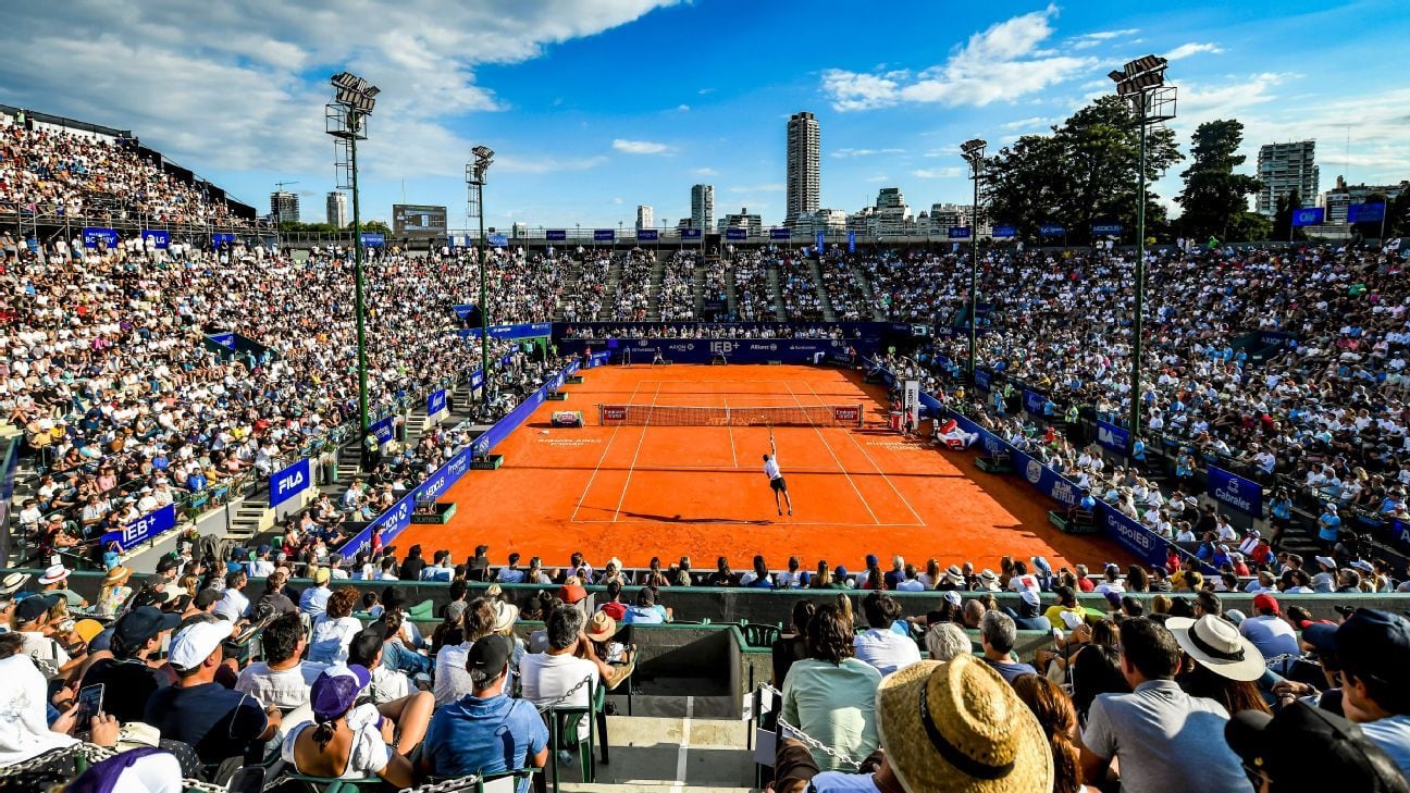Argentina Open 2025: cronograma y resultados de la jornada