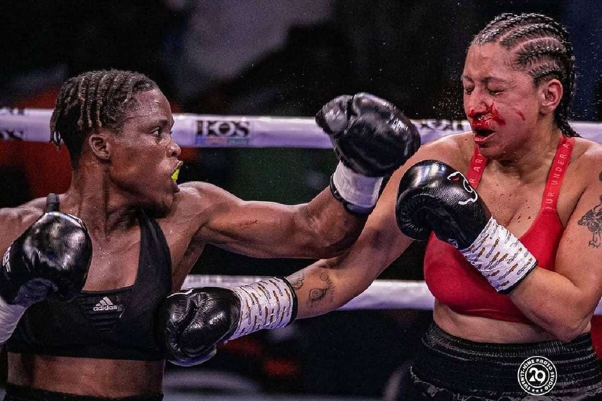 Le dijeron que las mujeres no debían boxear y ahora es la primera ghanesa campeona del mundo