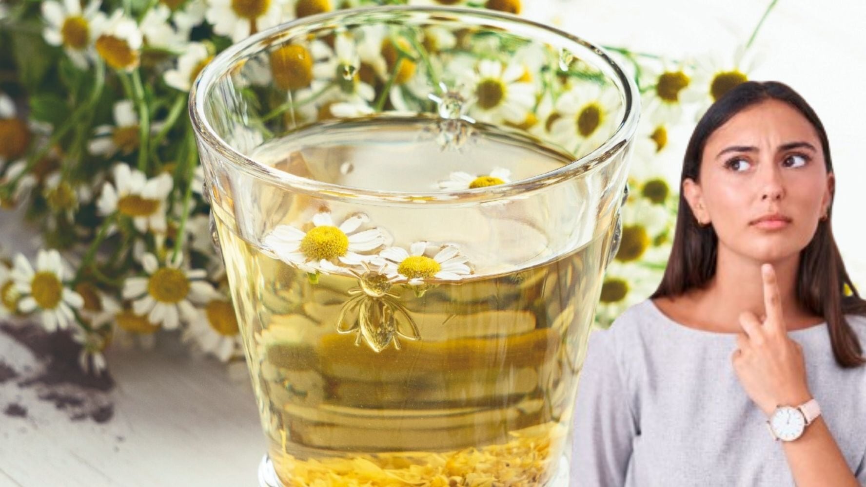 Manzanilla: beneficios sí, pero también efectos secundarios y contraindicaciones
