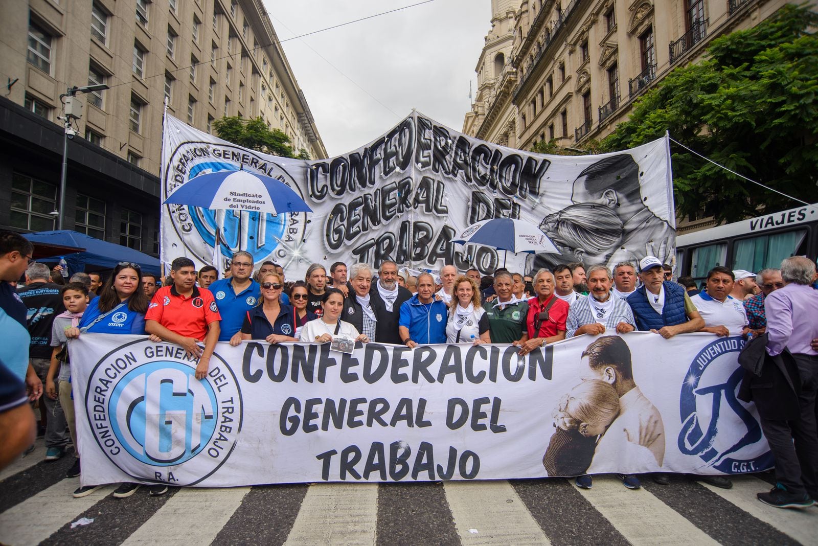 Frente al paro y la movilización de jubilados, el Gobierno apunta a garantizar que no haya disturbios