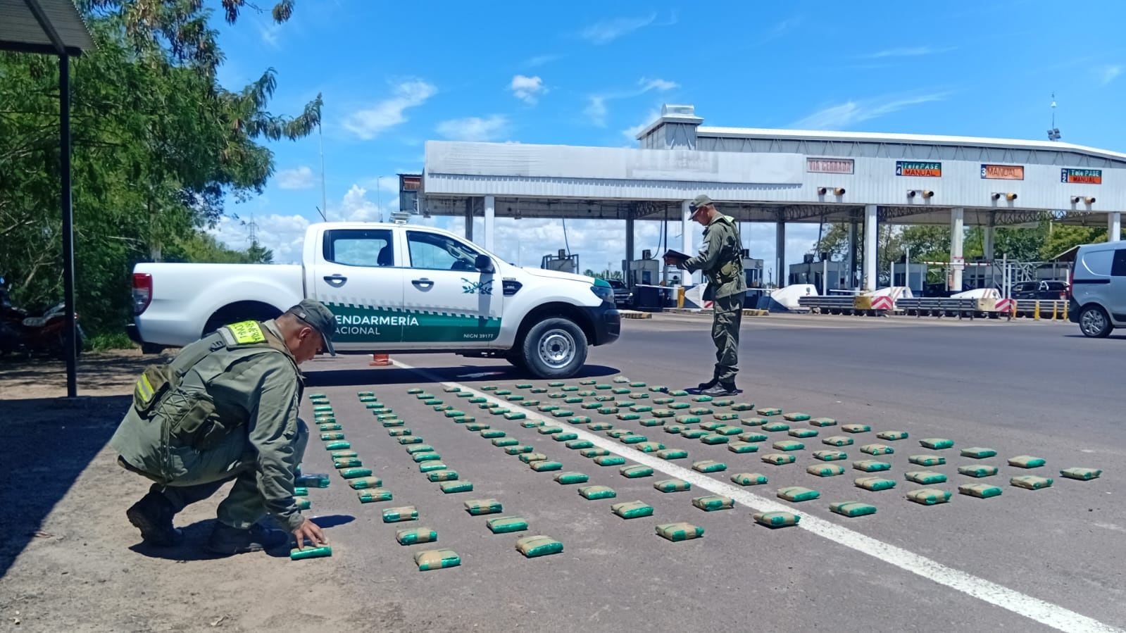 Golpe al contrabando en Chaco: incautan cargamento millonario de hojas de coca