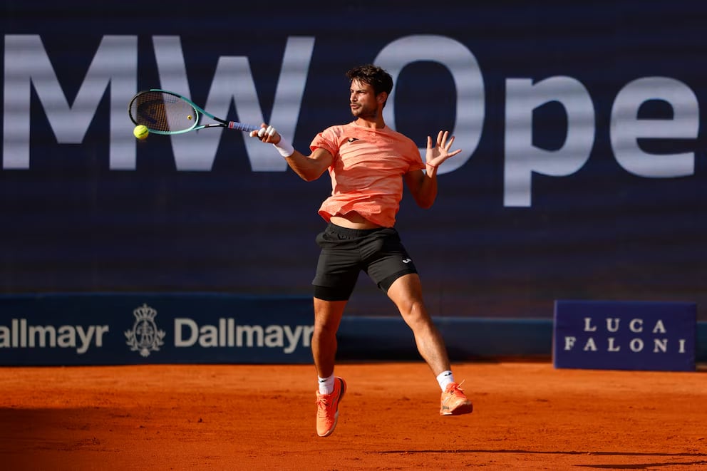Navone sorprende en el ATP 500 de Munich con Cerundolo y Baez en victoria