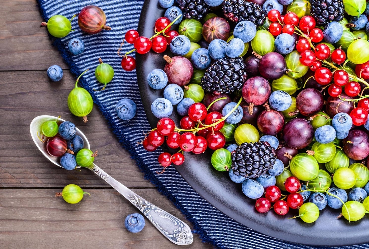 La importancia de los antioxidantes en la frutas