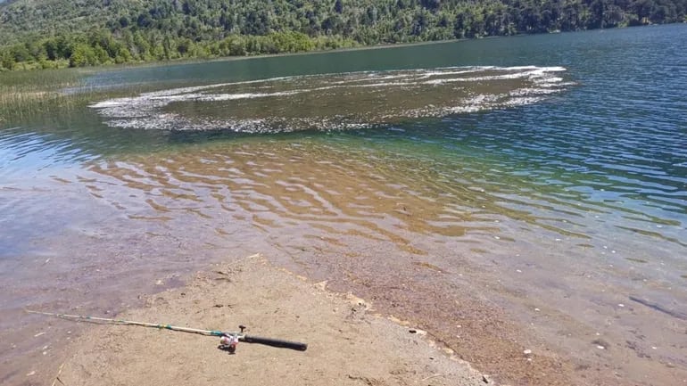 Extraño video: de qué se trata el fenómeno que sorprendió a los turistas en el Lago Nompehuen